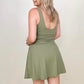Total Brami 3 in 1 Athleisure Mini Tank Dress with Built-in Bra & Shorts - 6 Colors