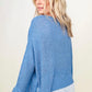 Round Neck Light Knit Fall Sweater