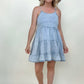 Summer Nights Denim Baby Doll Dress