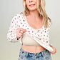 Total Brami Ditsy Floral Henley Long Sleeve Top - 2 Colors
