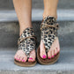 Very G Sparta Sandals in Leopard