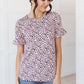 Spotted in Pink Animal Print Top