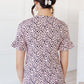 Spotted in Pink Animal Print Top
