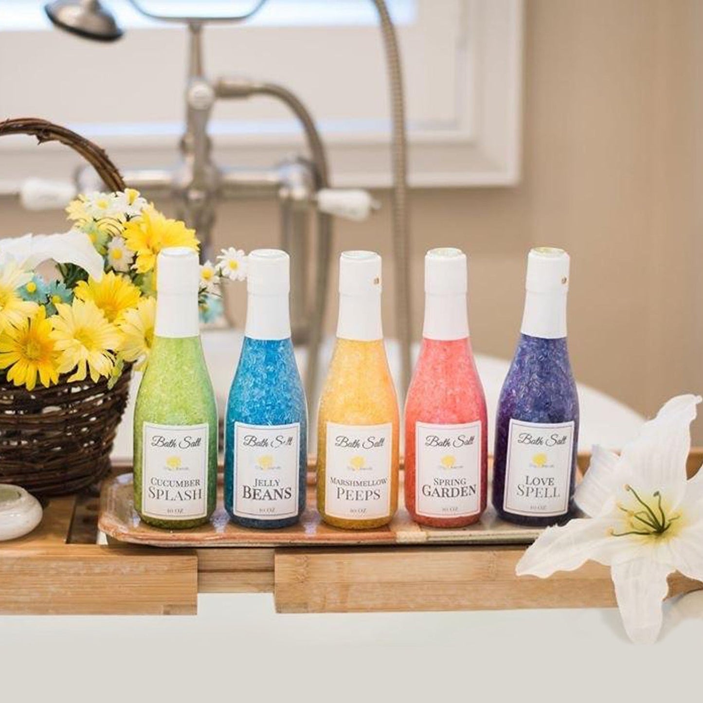 PREORDER: Easter Bath Salts in Six Scents