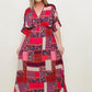 Paisley Patchwork Maxi Dress