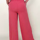 Zenana Wide Leg Pants With Pockets - 2 Colors