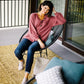 The Ashley Top in Mauve