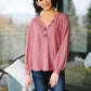 The Ashley Top in Mauve
