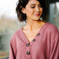 The Ashley Top in Mauve