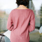The Ashley Top in Mauve