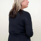 Front Seam Light Knit Sweater