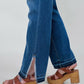 Judy Blue Release Hem Cropped Jeans