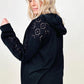 French Terry Top W / Lace Contrast