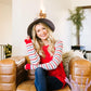 Well-Red Raglan Top