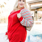 Well-Red Raglan Top