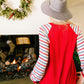 Well-Red Raglan Top