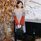 Wild Side Waffle Knit Top