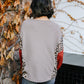 Wild Side Waffle Knit Top