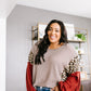 Wild Side Waffle Knit Top