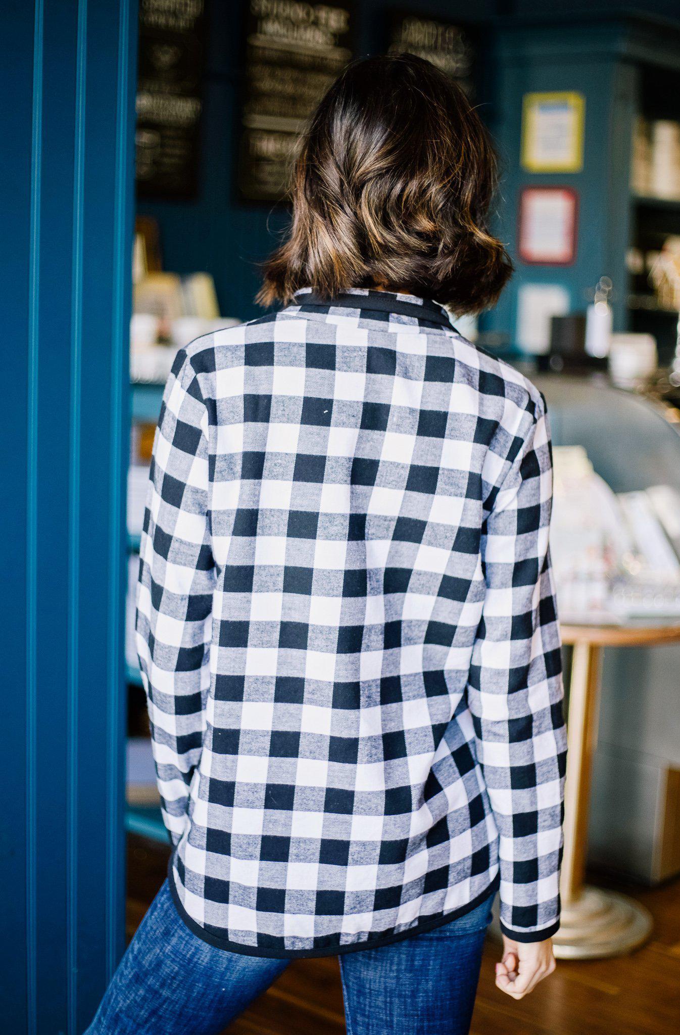 Winter Plaid Pullover