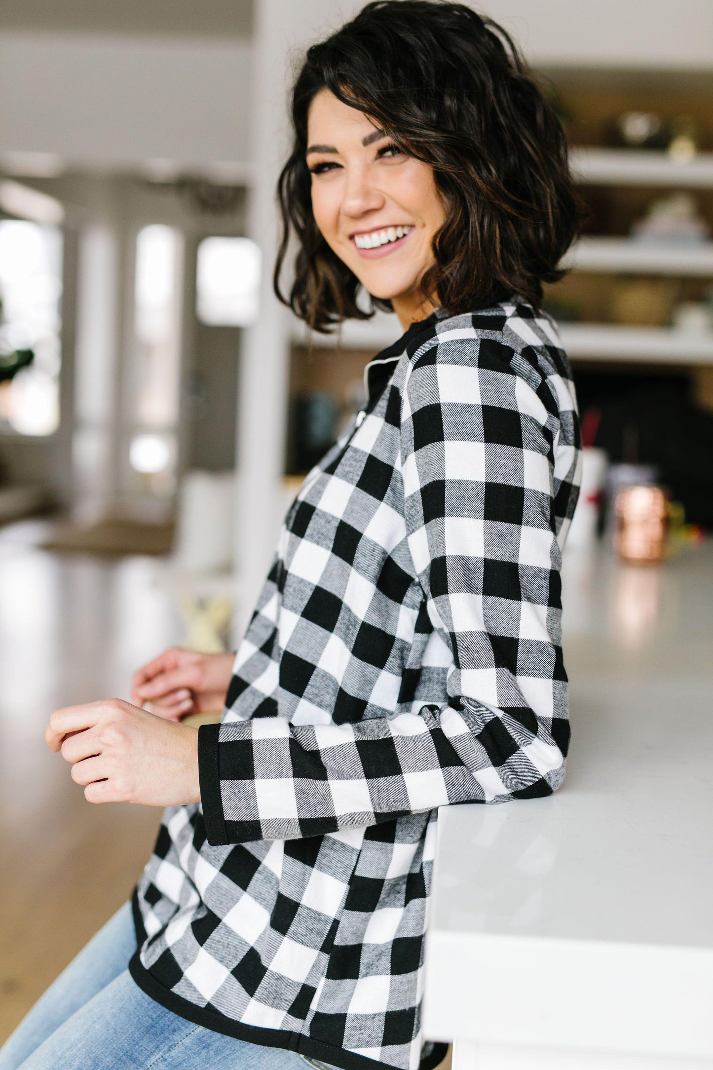 Winter Plaid Pullover