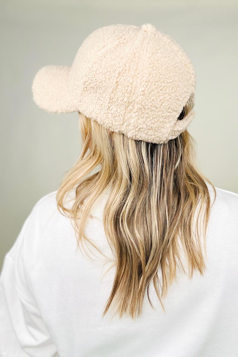 Teddy Fleece Baseball Cap - Multiple colors