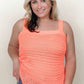 Summer Knit Peplum Tank Top - Multiple Colors