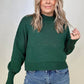 Mags Side Slit Cropped Sweater