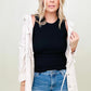 Faux Suede Shirt Jacket - 2 colors